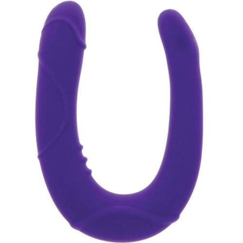 GET REAL  VOGUE MINI DOUBLE DONG PURPLE